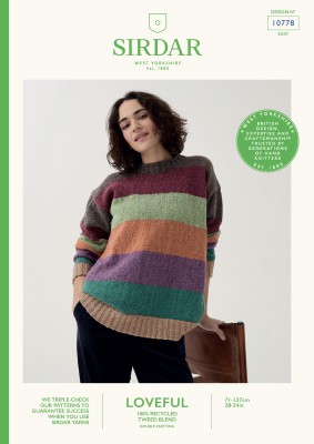 Sirdar Loveful Recycled Tweed DK Timeless										