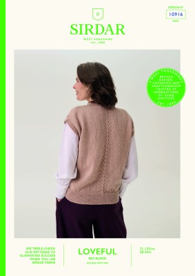 Sirdar Loveful Bio 10916 Barley Cable										