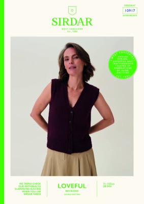 Sirdar Loveful Bio 10917 Beehive Rib										