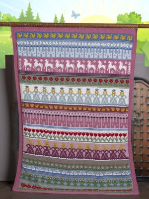 Viking Garn 2505-6 Prinsesse Blanket										