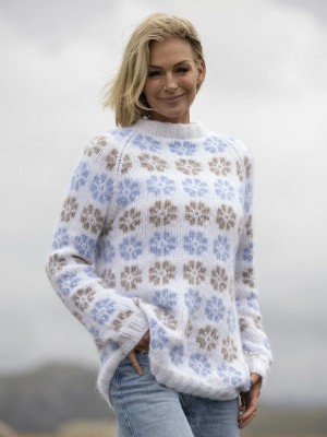 Viking Garn 2519-6 Blomar Sweater										