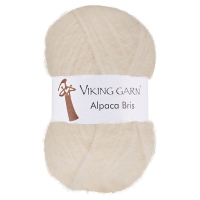 Viking Garn Alpaca Bris										 - 302 Off White