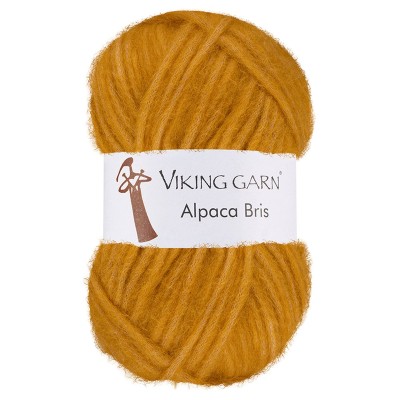 Viking Garn Alpaca Bris										 - 345 Ochre Yellow