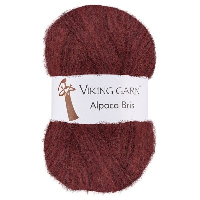 Viking Garn Alpaca Bris										 - 354 Burgundy