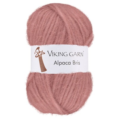 Viking Garn Alpaca Bris										 - Old Rose