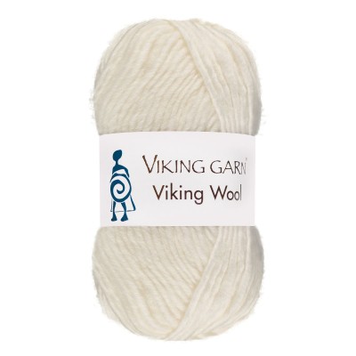 Viking Garn Viking Wool										 - 500 White