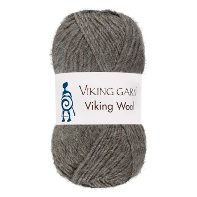 Viking Garn Viking Wool										 - 515 Grey