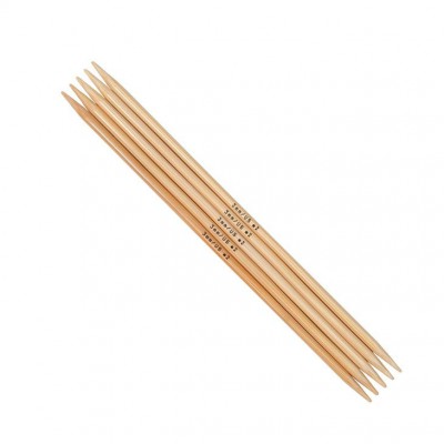 addi Nature Bambus-Strumfstricknadeln in 15 cm Länge										 - 3,75 mm