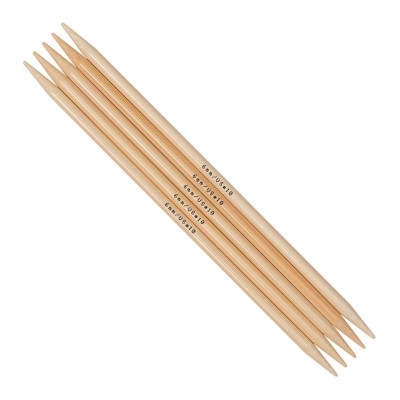 addi Nature Bambus-Strumfstricknadeln 20 cm Länge										 - 5,00 mm