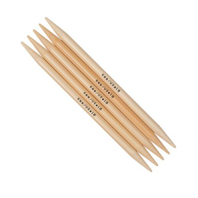 addi Nature Bambus-Strumfstricknadeln in 15 cm Länge										 - 5,50 mm