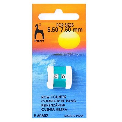 Pony Reihenzähler										 - Groß 5,5 - 7,5 mm
