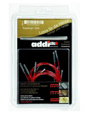 addiClick Lace Short 5 Seile und 1 Kupplung										 - Set aus 5 Seilen und 1 Kupplung