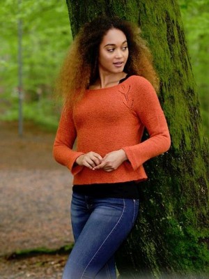 DROPS Autumn Vines Pullover - Deutschsprachige Anleitung										