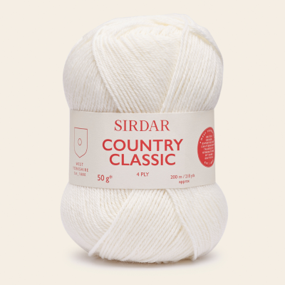 Sirdar Country Classic 4 Ply										 - 950 White