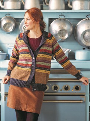 Rowan Basilica Strickjacke - Deutschsprachige Anleitung										
