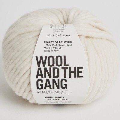 Wool and the Gang Crazy Sexy Wool										 - 44 Ivory White