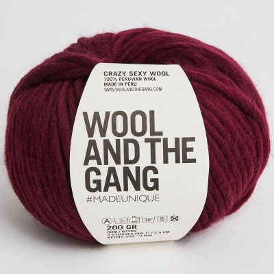 Wool and the Gang Crazy Sexy Wool										 - 53 Margaux Red