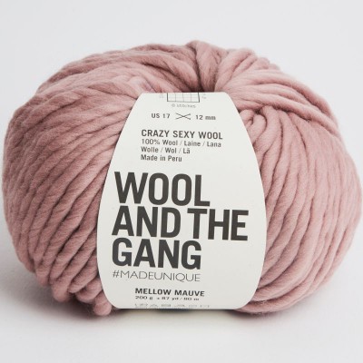 Wool and the Gang Crazy Sexy Wool										 - 152 Mellow Mauve