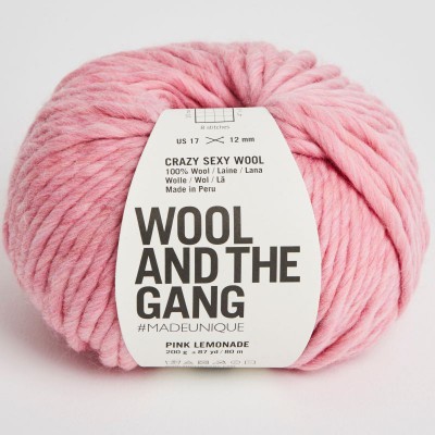 Wool and the Gang Crazy Sexy Wool										 - 68 Pink Lemonade