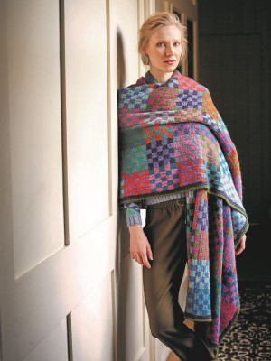 Rowan Checkerboard Decke - Deutschsprachige Anleitung										