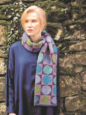 Rowan Circle In A Square Schal - Deutschsprachige Anleitung										