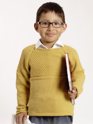 DROPS Clever Clark Pullover für Kinder - Deutschsprachige Anleitung										