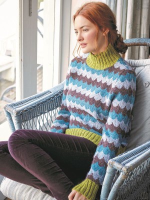 Rowan Column Pullover - Deutschsprachige Anleitung										