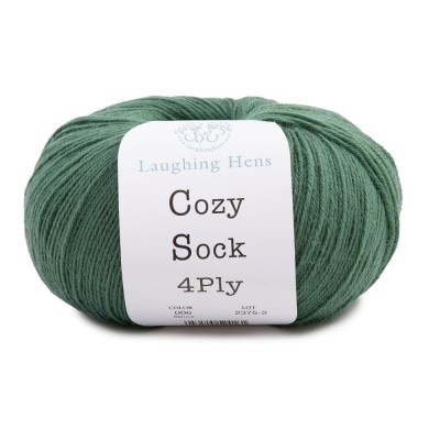 Laughing Hens Cozy Sock 4 Ply										 - 006 Spruce