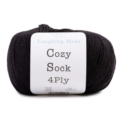 Laughing Hens Cozy Sock 4 Ply										 - 035 Midnight