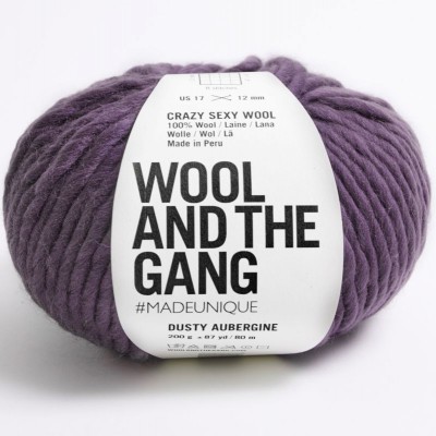 Wool and the Gang Crazy Sexy Wool										 - 226 Dusty Aubergine