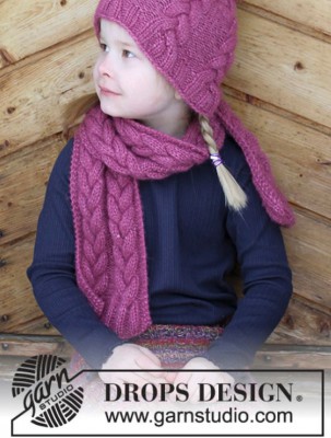 Berry Wrap Kinder-Mütze und Schal