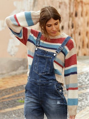 DROPS Bretagne Pullover - Deutschsprachige Anleitung										