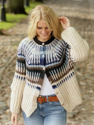 DROPS Urban Autumn Jacke - Deutschsprachige Anleitung										