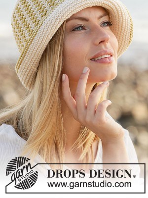 DROPS Beach Friend Sonnenhut - Deutschsprachige Anleitung										