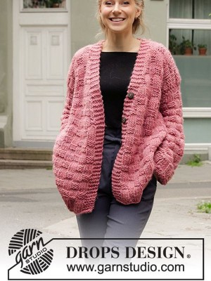 DROPS Boston Bricks Jacke - Deutschsprachige Anleitung										