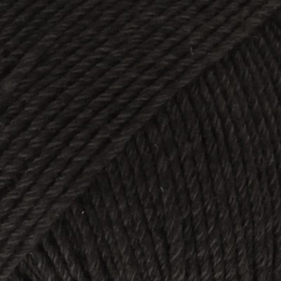 DROPS Cotton Merino										 - 02 Black