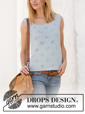 DROPS Lily Pond Top - Deutschsprachige Anleitung										