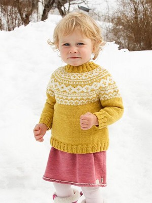 DROPS Little Missy Kinderpullover - Deutschsprachige Anleitung										