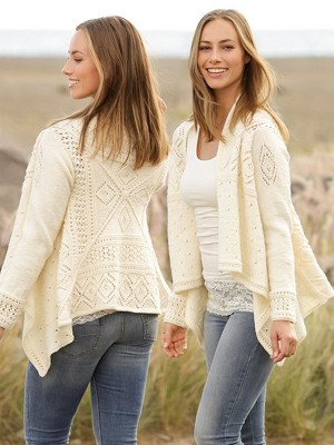 DROPS Sunny Date Strickjacke - Deutschsprachige Anleitung										