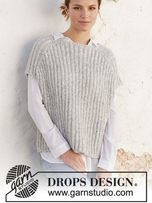 DROPS Mountain Moraine Slipover - Deutschsprachige Anleitung										