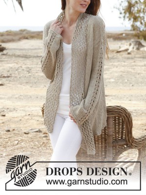 DROPS Nathalie Strickjacke - Deutschsprachige Anleitung										