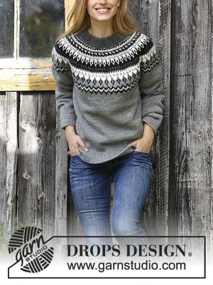 DROPS Night Shades Pullover - Deutschsprachige Anleitung										