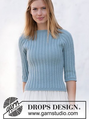 DROPS Smell the Rain Pullover - Deutschsprachige Anleitung										