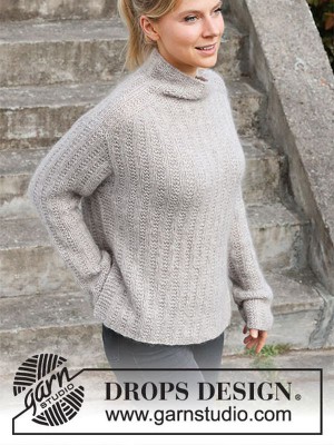 DROPS Sunday Vibes Pullover - Deutschsprachige Anleitung										