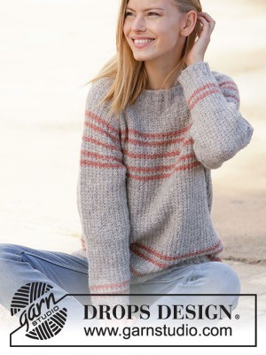 DROPS Sweet Seventeen Pullover - Deutschsprachige Anleitung										