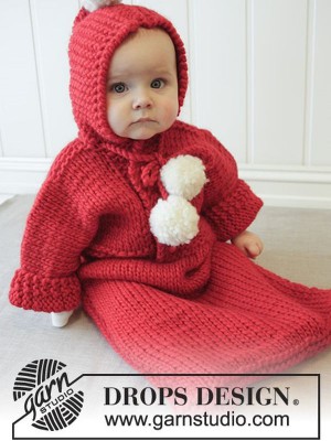 DROPS The First Noel Babyschlafsack - Deutschsprachige Anleitung										