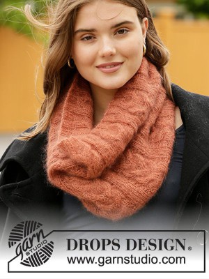 DROPS Warm Feelings Loopschal - Deutschsprachige Anleitung										