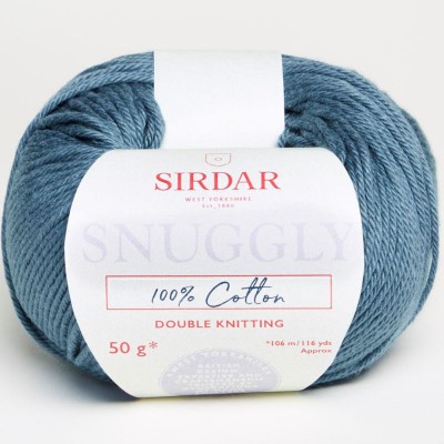 Sirdar Snuggly 100% Cotton										 - 750 Smokey Blue