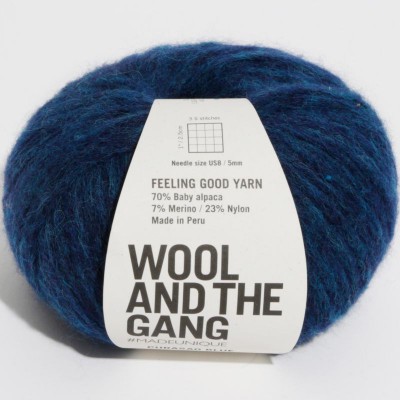 Wool and the Gang Feeling Good Yarn										 - 23 Curasao blue