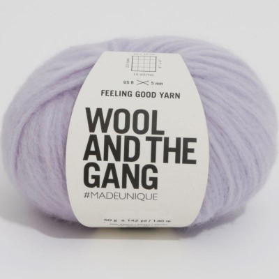 Wool and the Gang Feeling Good Yarn										 - 185 Lilac Powder